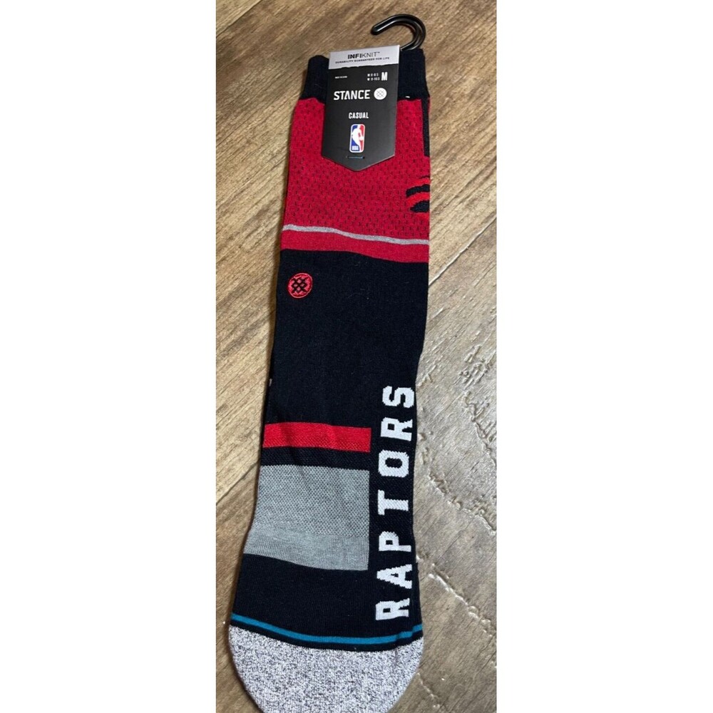NBA Raptors Socks Adult Medium